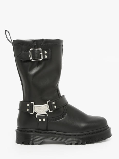 Laarzen Anistone Uit Leder Dr martens Zwart accessoires 32199001